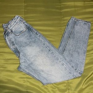 Super high waisted denim
